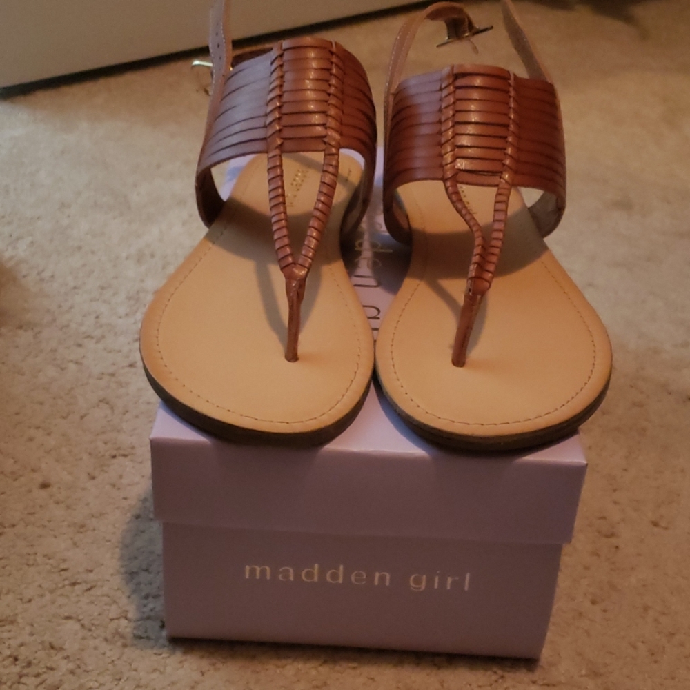 Madden Girl Weeaver Cognac 8.5